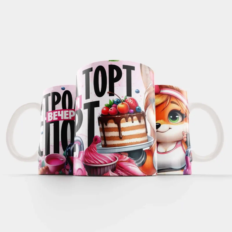 Кружка спортсменке