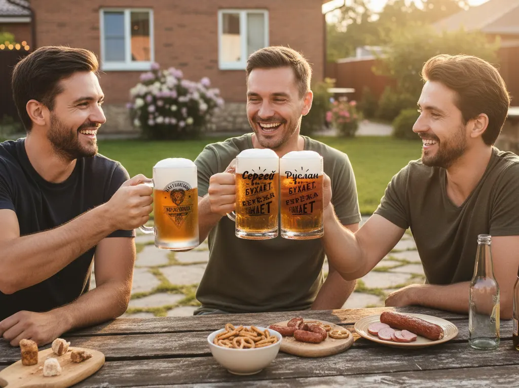 Пивной бокал матовый