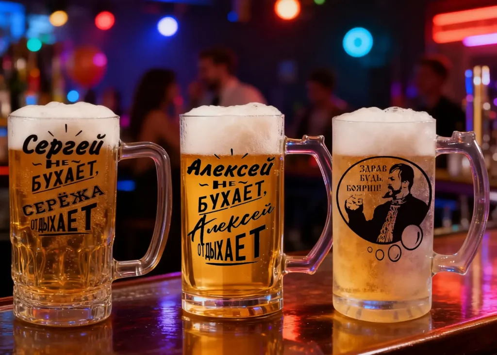 Купить пивной бокал