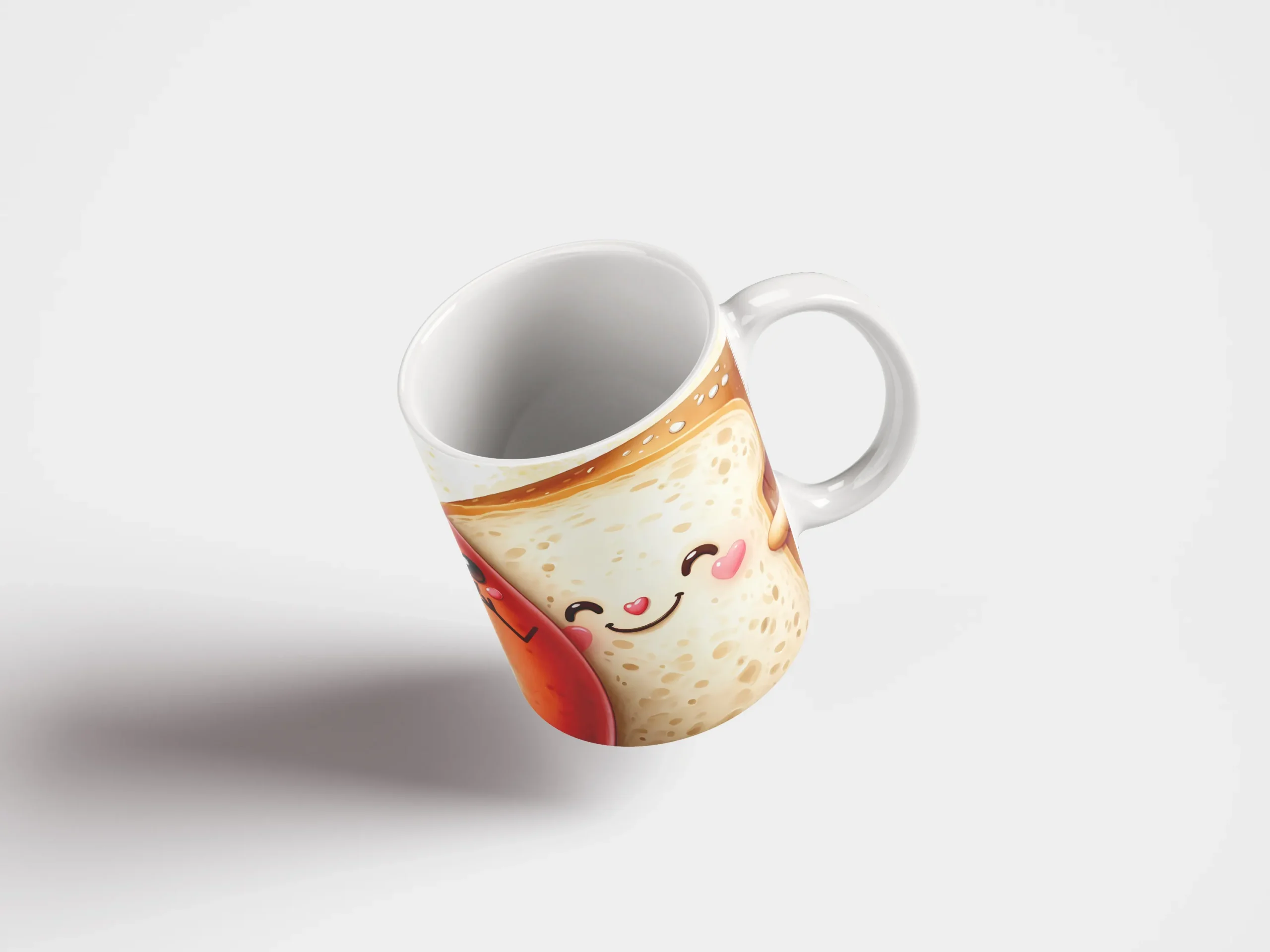 Кружка Хлебушек и колбаска — изображение 4