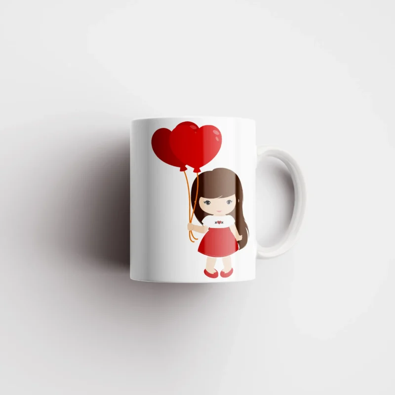 Кружка Воздушные шарики — что подарить на 14 февраля девушке Эстония