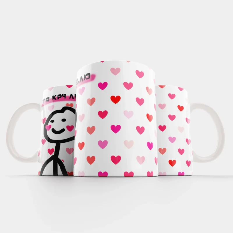 Кружка Я тя крч люблю — подарок любимому мужчине Эстония
