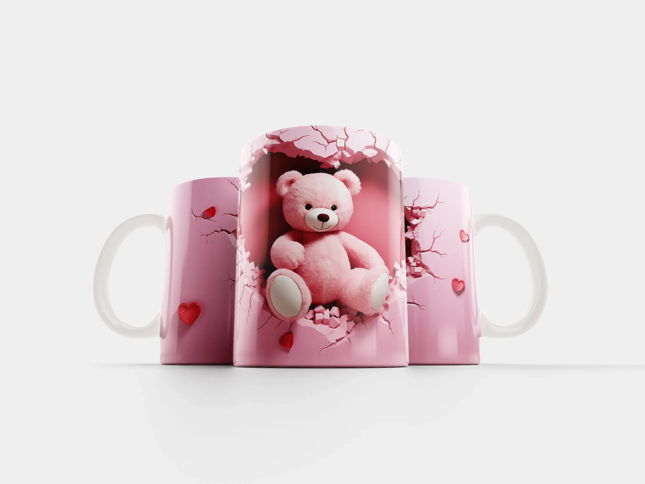 Кружка Медвежонок — подарок на день влюбленных Эстония