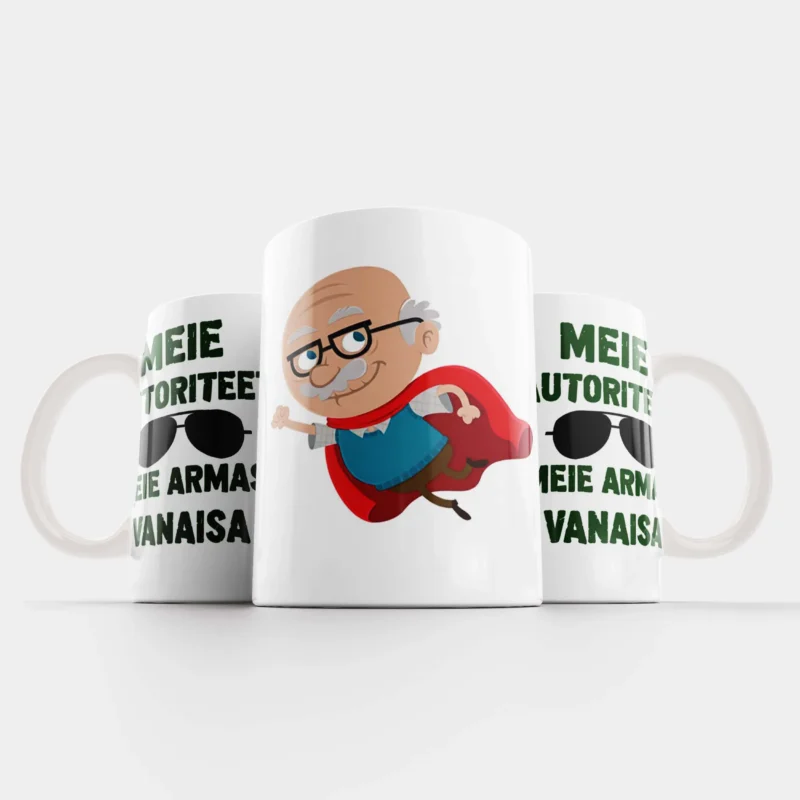 Supervanaisa kruus vanaisale