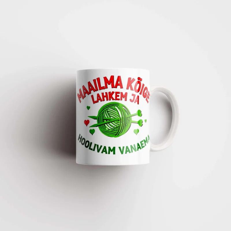 Hoolivam vanaema kruus sünnipäevaks