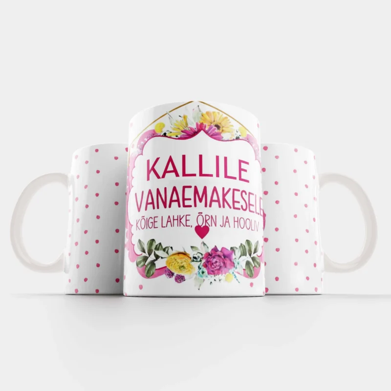 Kallile vanaemakesele kruus jõuludeks